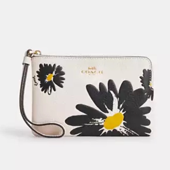 NWT Coach Mollie Tote Bag and Corner Zip Wristlet With Floral Print - Picture 10 of 11